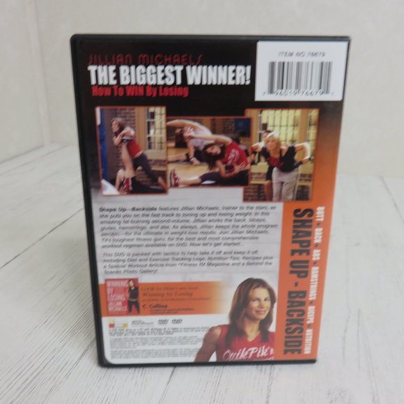 The Biggest Winner: How to Win by Losing - Shape Up - Backside Workout DVD - Picture 2 of 2